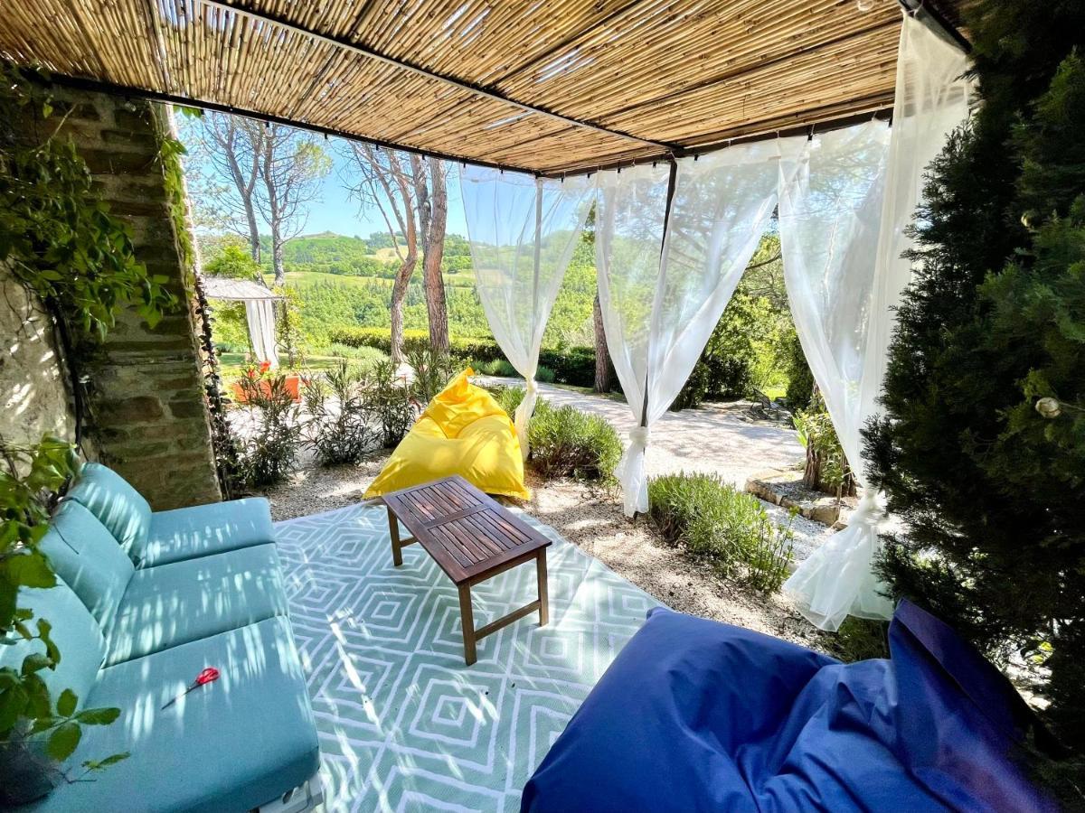 La Panoramica Gubbio - Maison De Charme - Casette E Appartamenti Self Catering Per Vacanze Meravigliose! Exterior foto